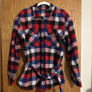 Ralph Lauren Red, Black, And Blue Wool Flannel - Size XL - New With Tags